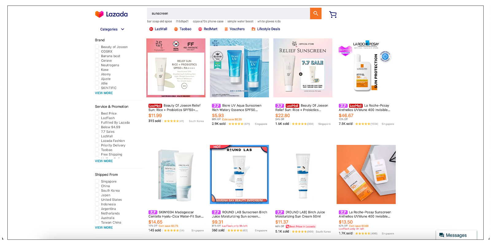 Lazada_search